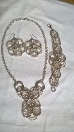 Completo composto da catena diamantata 28 Euro