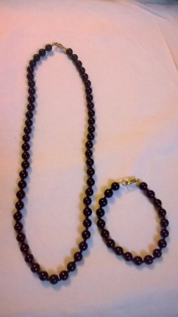 Completo composto perle  15 Euro