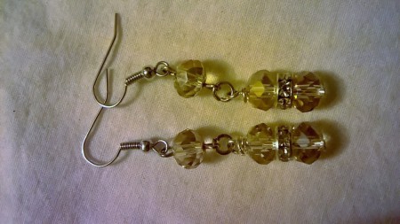 Orecchini con swarovski  5 Euro