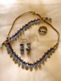 Completo composto da perline-pietra-swarovski           35 Euro